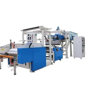 Machine voor het vervaardigen van rekfolie