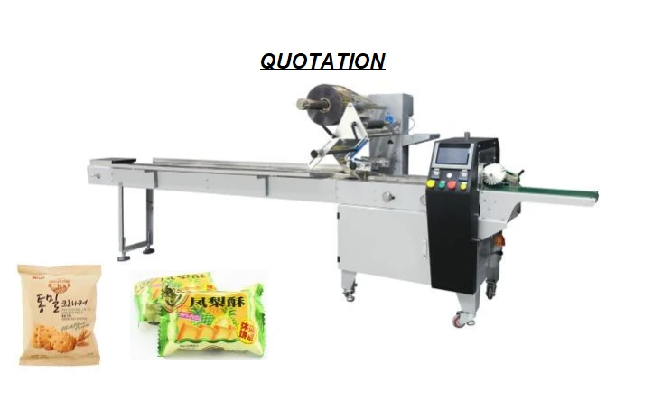 Pakketmachine en krimpen filmwikkelmachine